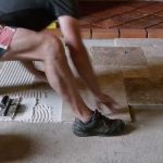 How do you remove floor tiles?
